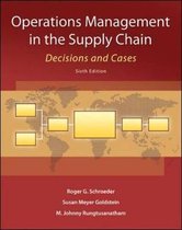 Operations Management In The Supply Chain: Decisions And Cas