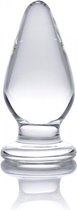 Bundle - Prisms Erotic Glass - Ember Zware Glazen Buttplug met glijmiddel