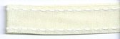 SR1207-03 Ribbon 16mm 20mtr with white stitched end (03) cream