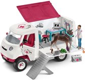 Schleich Mobiele Dierenarts met Hannover Veulen