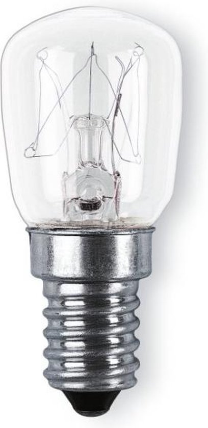 Koelkast: Xavax Koelkast/diepvrieslamp 15W E14 Peervorm Helder, van het merk Xavax