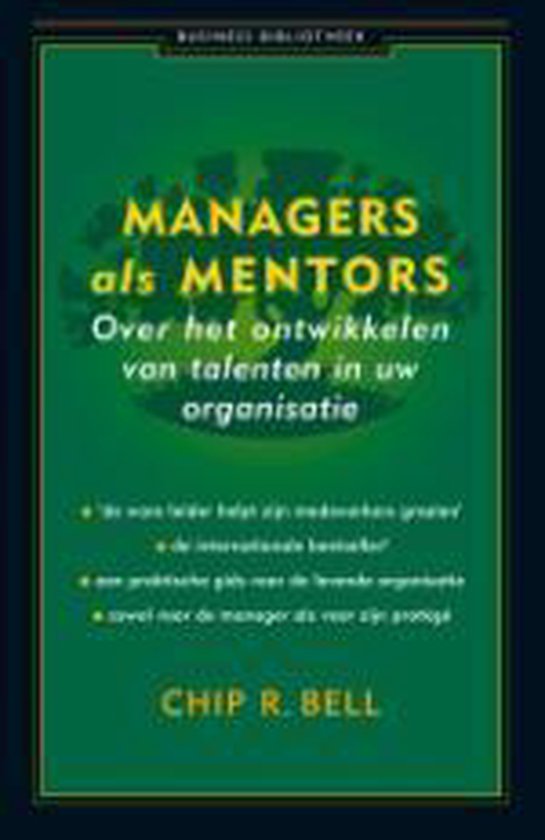 Cover van het boek 'Managers als mentors' van C.R. Bell
