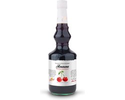 Vincenzi Siroop Amarena Kersen - Cocktail Siroop - Fruitsiroop - 700ml - alcoholvrij - glutenvrij
