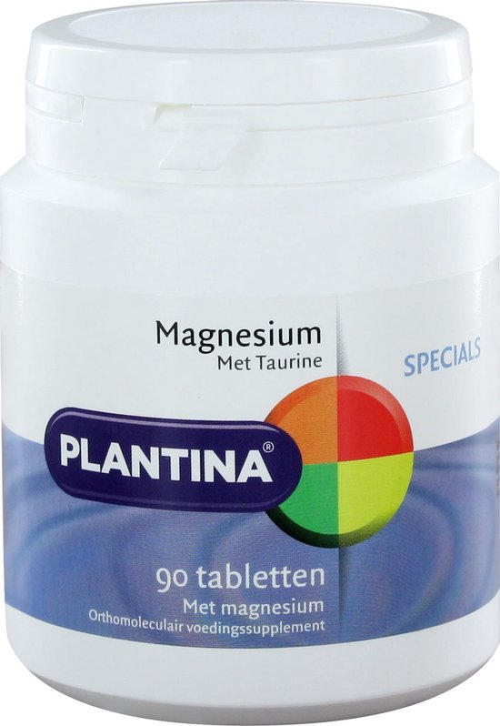Plantina Magnesium Met - 90 Tabletten - | bol.com