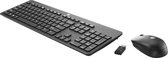 HP draadloos plat toetsenbord en muis - QWERTZ (Duits)