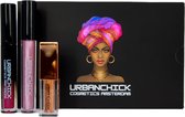 UrbanChick Cosmetics Amsterdam - Purple Galaxy cadeauset - Giftset - vegan Cosmetica Giftset - Valentijn cadeautje voor haar