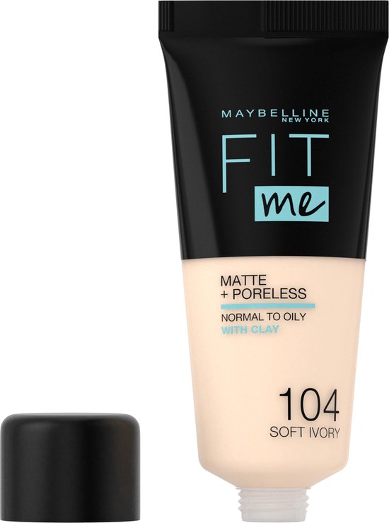 Maybelline Fit Me Matte & Poreless Foundation - 104 Soft Ivory