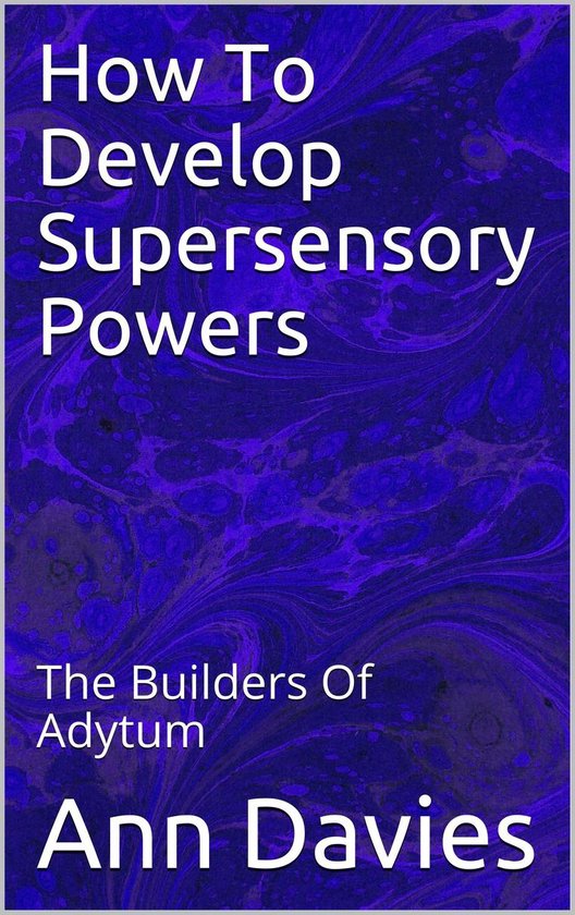 How To Develop Supersensory Powers - cover