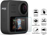 Tempered Glass Screenprotector Set Geschikt Voor Gopro Max 360° Camera - Screen Protector Ultradun Gehard Glas - LCD Display Bescherming - Set Van 2 Stuks