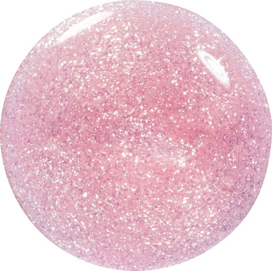 essie - gifts by essie - 514 birthday girl - roze - glitter top coat - 13,5 ml - essie