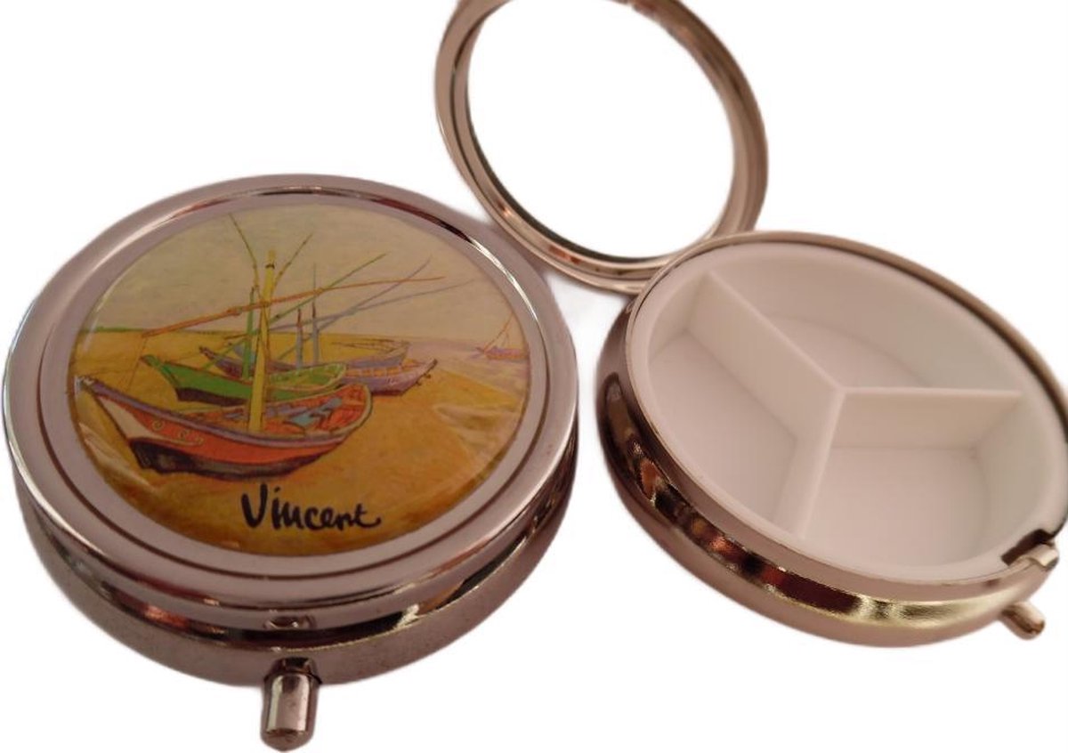 Goedkoopste Pillendoosje Bootjes Vincent Van Gogh