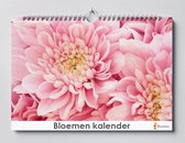 Bloemenkalender 35x24 cm | Verjaardagskalender Bloemen | Verjaardagskalender Volwassenen
