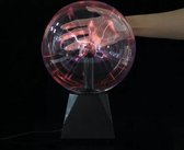 VHR - Magische plasma bol XL - 20cm - Zwart - Lichtbol
