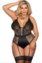 Body-pj R80651 Noir L/xl | PARIS HOLLYWOOD