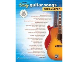 Omslag van Alfred's Easy Guitar Songs Rock and Pop