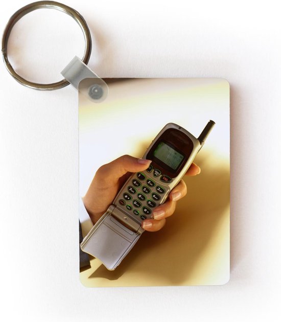 Porte-clés des années 80 - Téléphone moderne des années 80 Porte-clés en  plastique -... | bol.