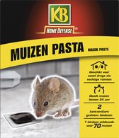KB Home Defense Muizenlokdoos Magik Paste (pasta) - Muizenval - Muizen pasta (10g) voldoende voor 70 muizen - 2 stuks - Muizengif - Werkt binnen 24 uur