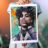 Poster - Prince - 70 X 50 Cm - Multicolor