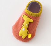2 paires de chaussettes antidérapantes pour enfants en 2 couleurs