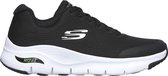 Skechers Arch Fit Heren Sneakers - Black/White - Maat 41