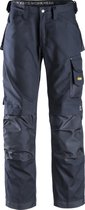 Snickers Workwear Canvas+™ Broek Donkerblauw 100