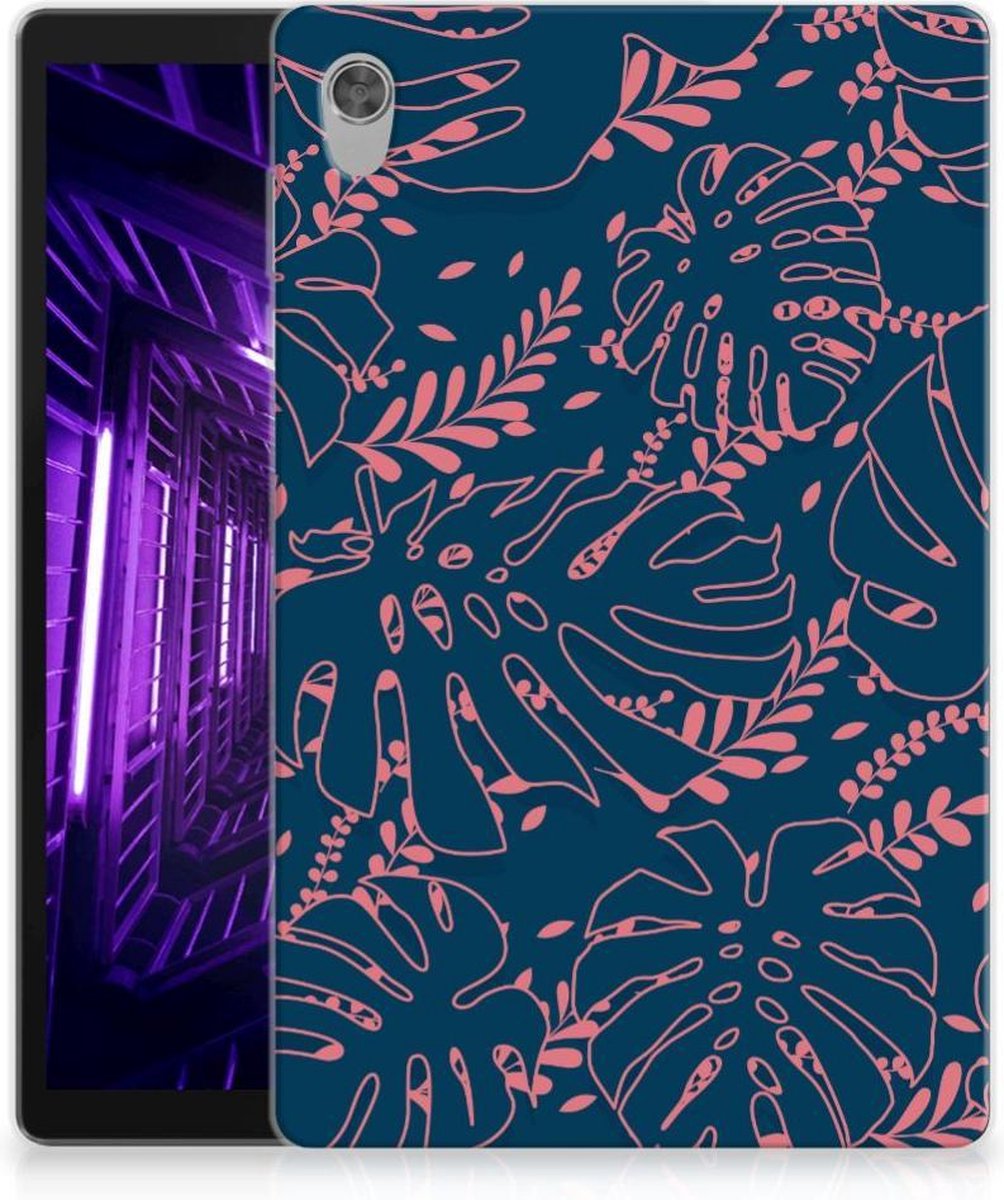 Lenovo Tab M10 HD (2de generatie) Siliconen Hoesje Palm Leaves