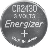 Energizer Lithium Knoopcel Batterij CR2430 3 V 2-Blister | bol.com