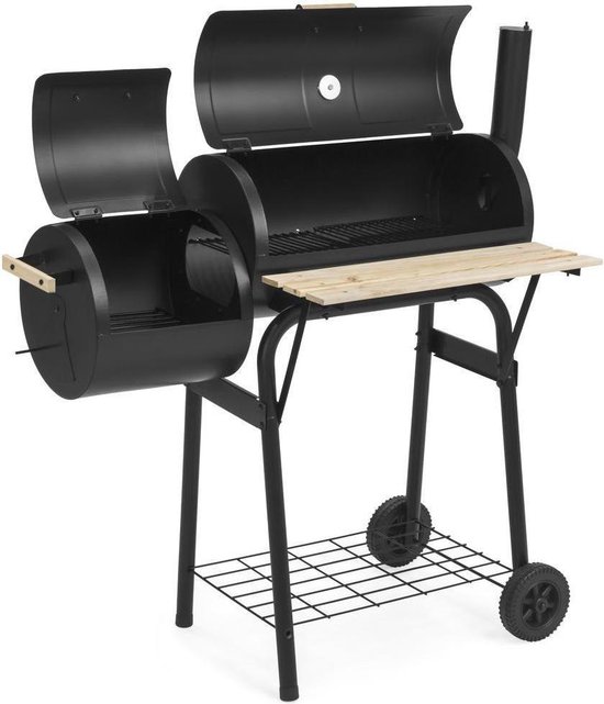 Barbecue - BBQ - Oven - 2 in 1 barbecue - Rookoven - Hoge kwaliteit - Grill  -... | bol.com