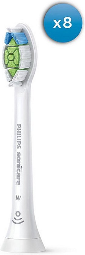 Philips Sonicare W2 Optimal White HX6068/12 - Opzetborstels - 8 stuks