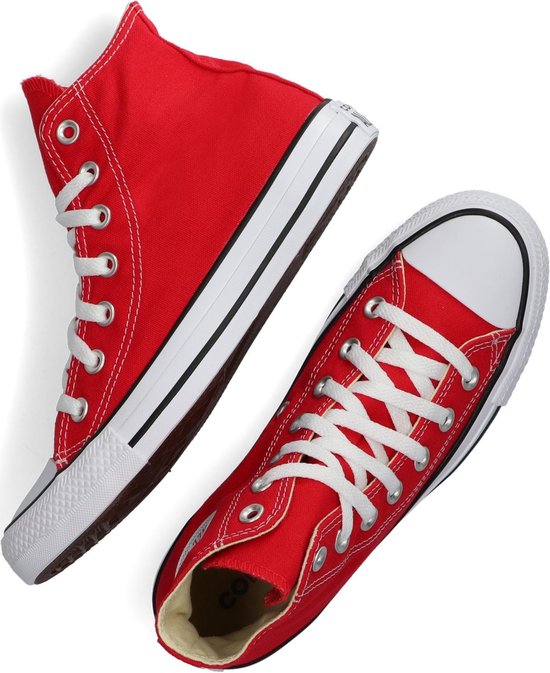Converse Dames Hoge sneakers Chuck Taylor All Star Hi Dames - Rood - Maat  39 | Bestel nu!