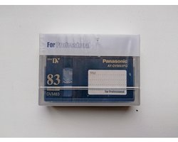 Panasonic professional   quality  mini dv  cassette  83 minuten  AY- DVM-83PQ
