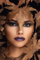 Autumn woman 180 x 120  - Dibond