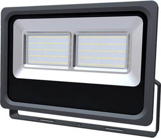 LED schijnwerper - 100 watt - warm licht - waterdicht  - zwart
