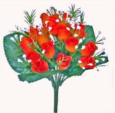 Boeket rozen x 21 bloemen - Orange - 22 cm lang -  ( de tweede gratis)