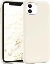IYUPP iPhone 11 Siliconen Hoesje Off White Gebroken Wit