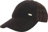 Fiebig wollen winterpet heren cap kleur bruin maat S 55 centimeter
