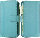 iMoshion Luxe Portemonnee iPhone 12, iPhone 12 Pro hoesje - Turquoise