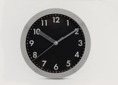 RVS Wandklok – Klok – 19,5 cm – Quartz uurwerk – Stil – Magazijn - kantoor