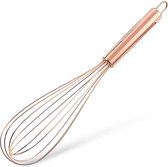 Doodadeals® | Handklopper koper | Garde | Klopper | Handmixer | Handklopper voor de Keuken | Handklopper Slagroom | Ballongarde | Saus Garde | 25 cm