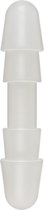 Frosted Double Up Plug - White - Accessories - white - Discreet verpakt en bezorgd