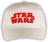Witte Pet met rood “ StarWars” logo