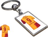 Galatasaray Shirt met Jouw Naam - Seizoen 22/23- Gepersonaliseerde Sleutelhanger met Jouw Naam en Nummer - Cadeau - Verjaardag - Kerst - Kado - Valentijn - Gepersonaliseerd Cadeau