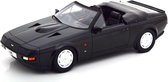 De 1:18 Diecast modelauto van de Aston Martin Zagato Spider van 1987 in Black.De fabrikant van het schaalmodel is Gult Models.Dit model is alleen online beschikbaar.