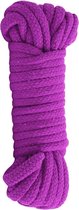 Cotton Bondage Rope Japanesse - Purple - Bondage Toys - purple - Discreet verpakt en bezorgd