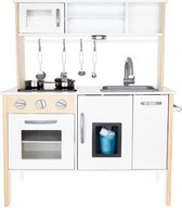 Houten keuken - Speelgoed keuken - Keuken met licht - Houten kinderkeuken met Accessoires