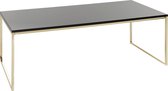 Salontafel - Bijzettafel - Design - Hoogglans - Goud - 120x60x45 cm