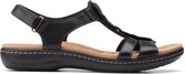 Clarks Laurieann Kay - Black Leather - Vrouwen - Maat 38