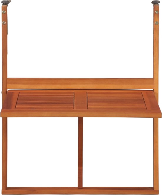 Kave Home Inklapbare Balkontafel Amarilis Acaciahout, 70 x 50cm - J0500002MM43