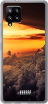 6F hoesje - geschikt voor Samsung Galaxy A42 -  Transparant TPU Case - Sea of Clouds #ffffff