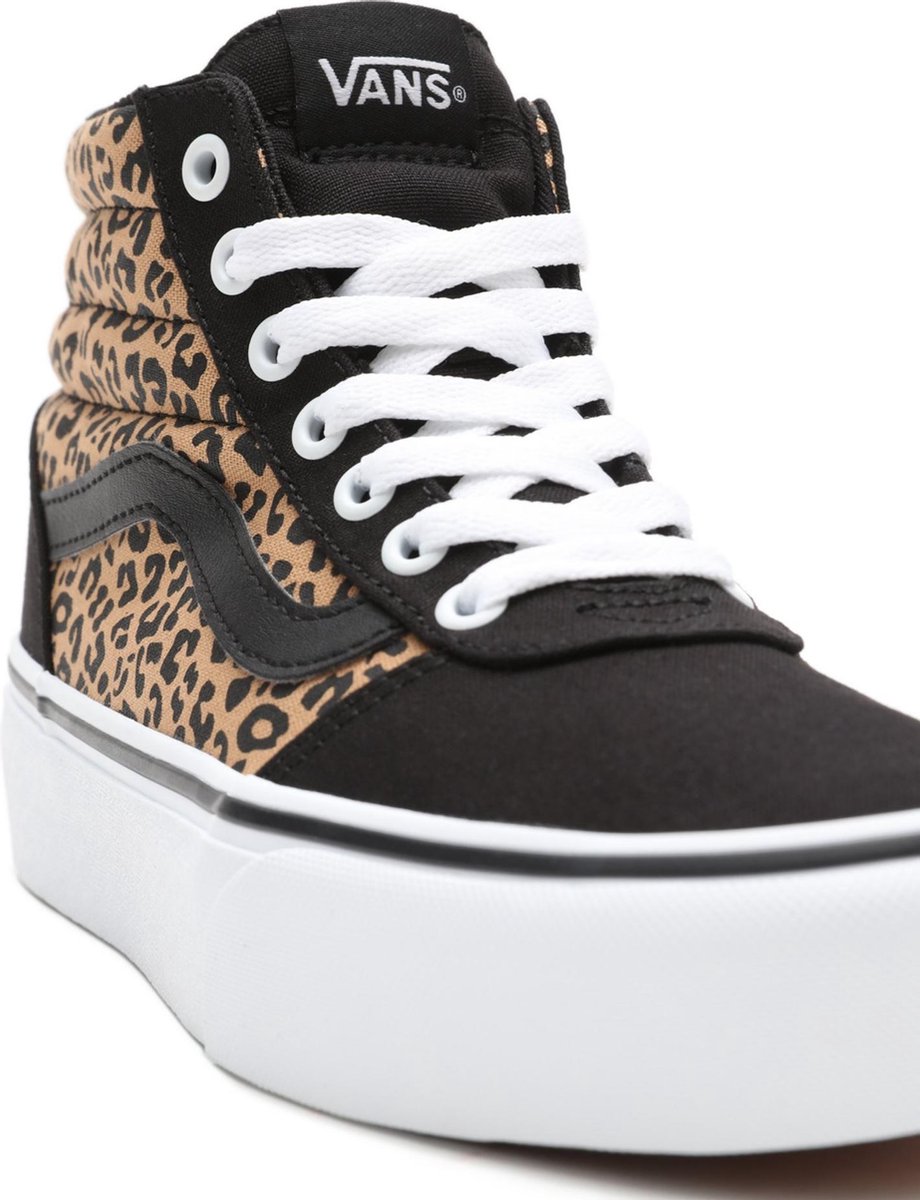Vans Sneakers - Maat 36 - Meisjes - zwart - licht bruin | bol.com